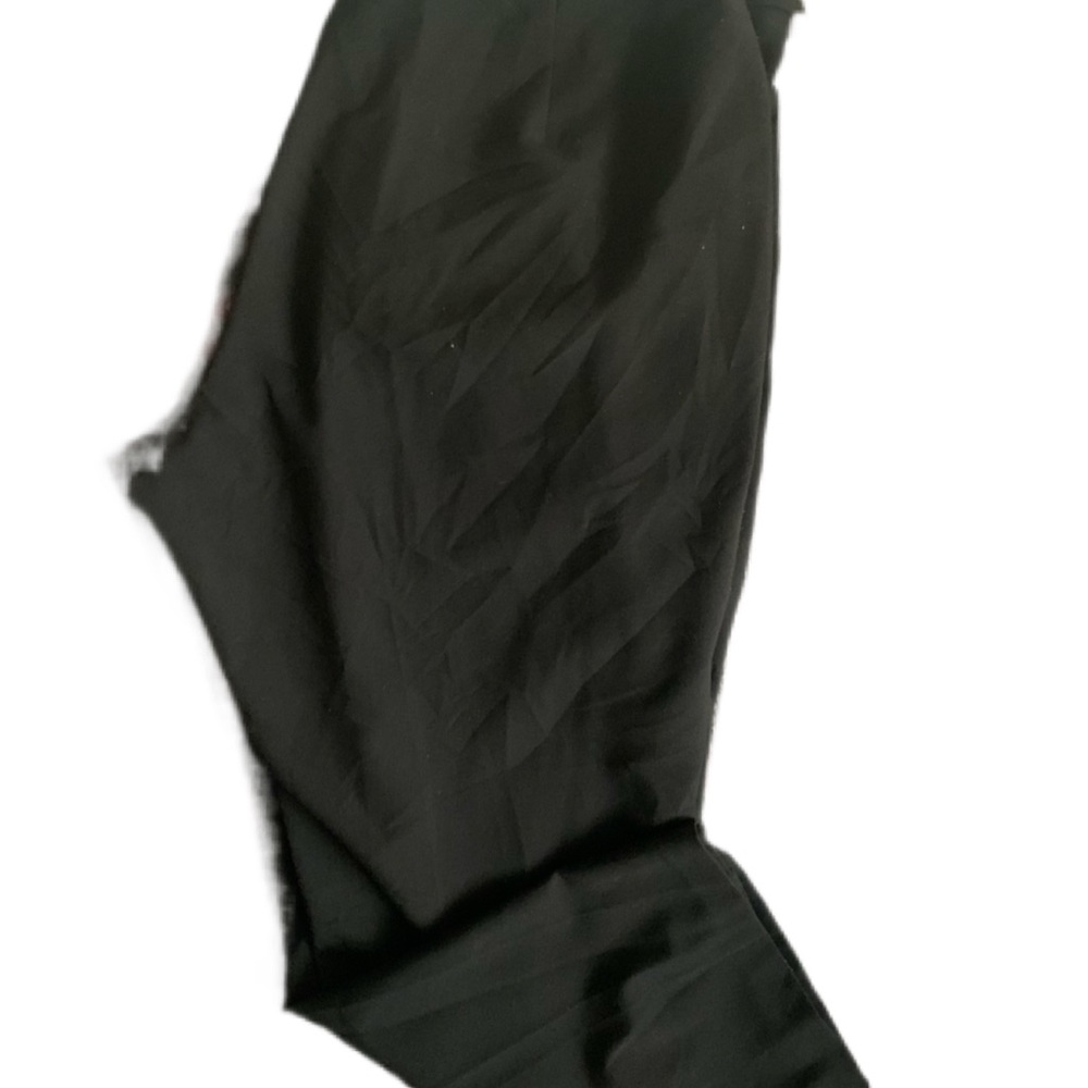 Pre Owned Women's Briggs New York Petite Pants Sz 14P Black Casual Business